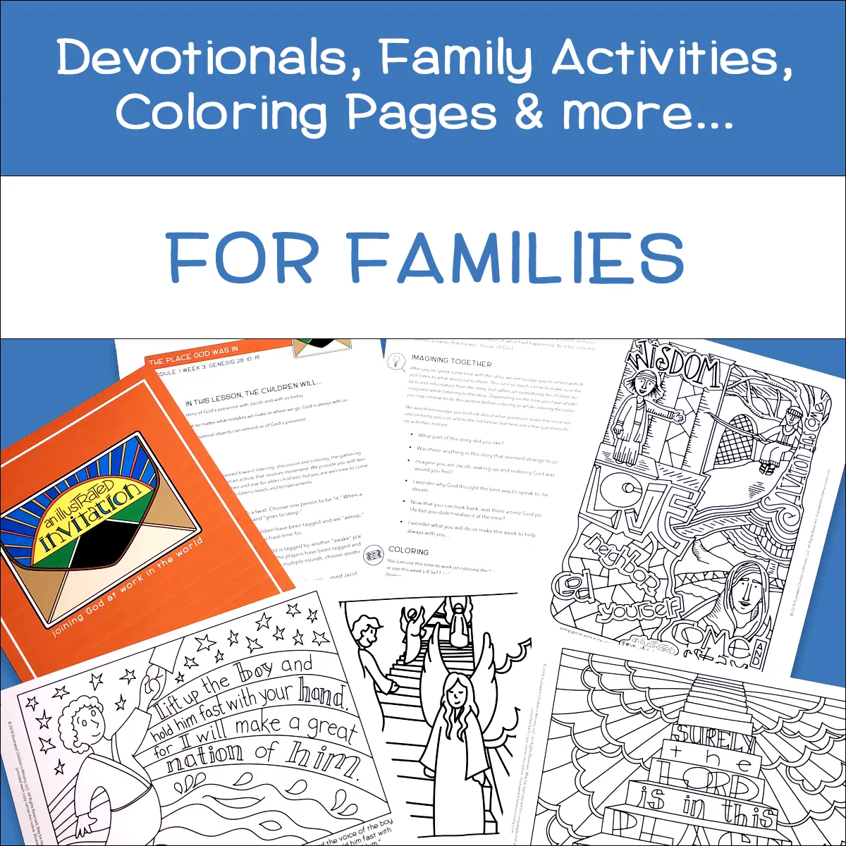 An Illustrated Invitation for Families