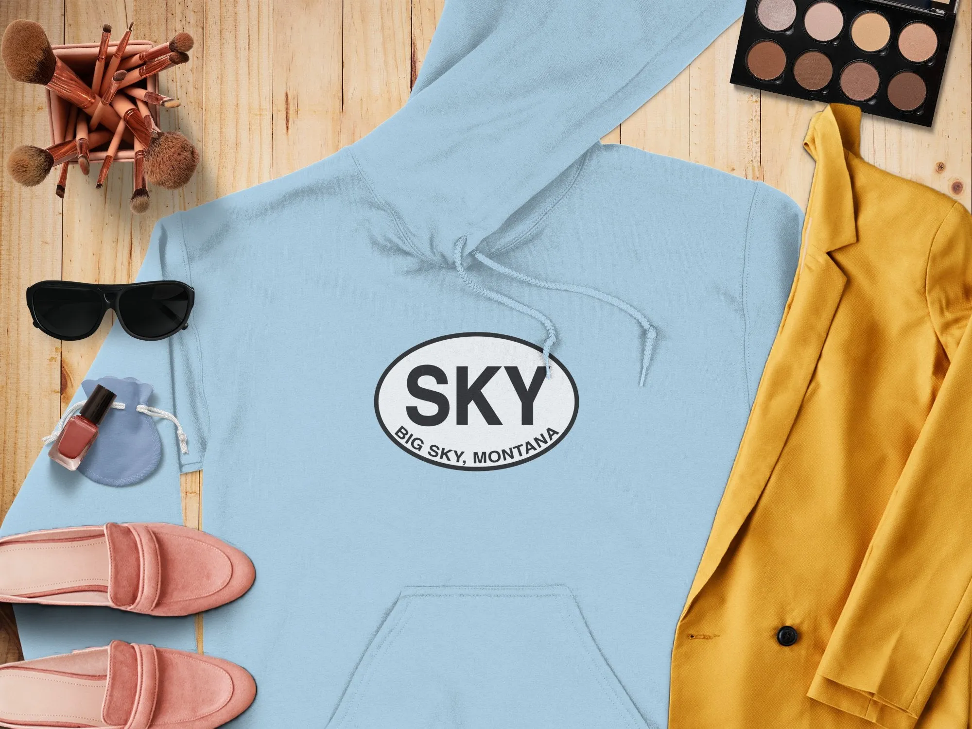 Big Sky Travel Vacation Hoodie for Outdoor Enthusiasts