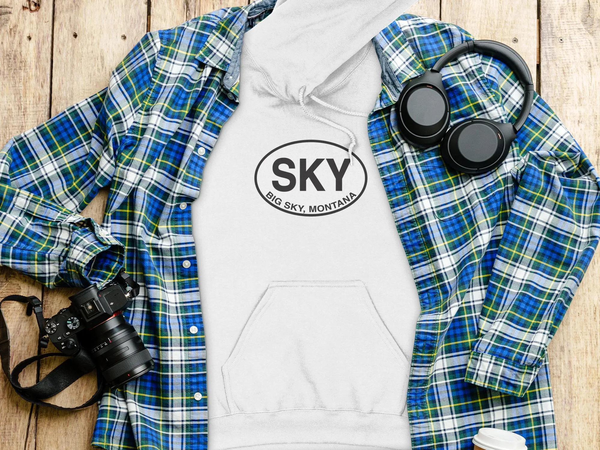 Big Sky Travel Vacation Hoodie for Outdoor Enthusiasts