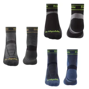 Bridgedale Mens Trail Run Ultralight T2 Merino Sport 3/4 Crew  Socks