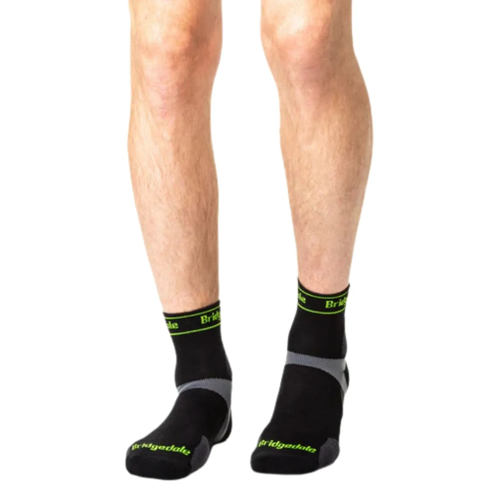 Bridgedale Mens Trail Run Ultralight T2 Merino Sport 3/4 Crew  Socks