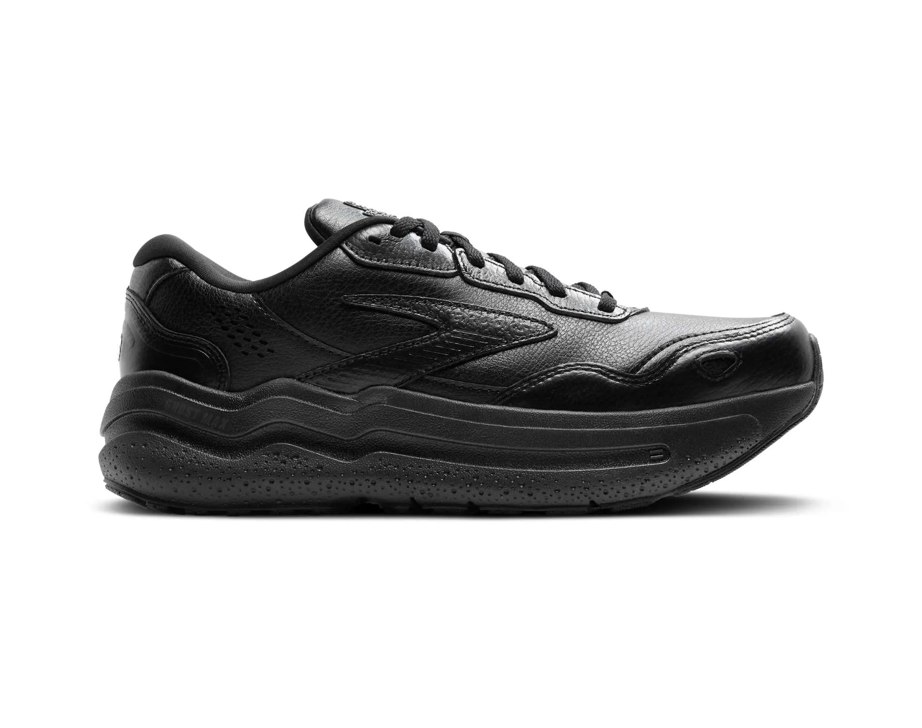 Brooks Ghost Max 2 Leather Mens Wide