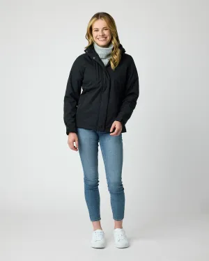 Ellis Softshell Coat in Black