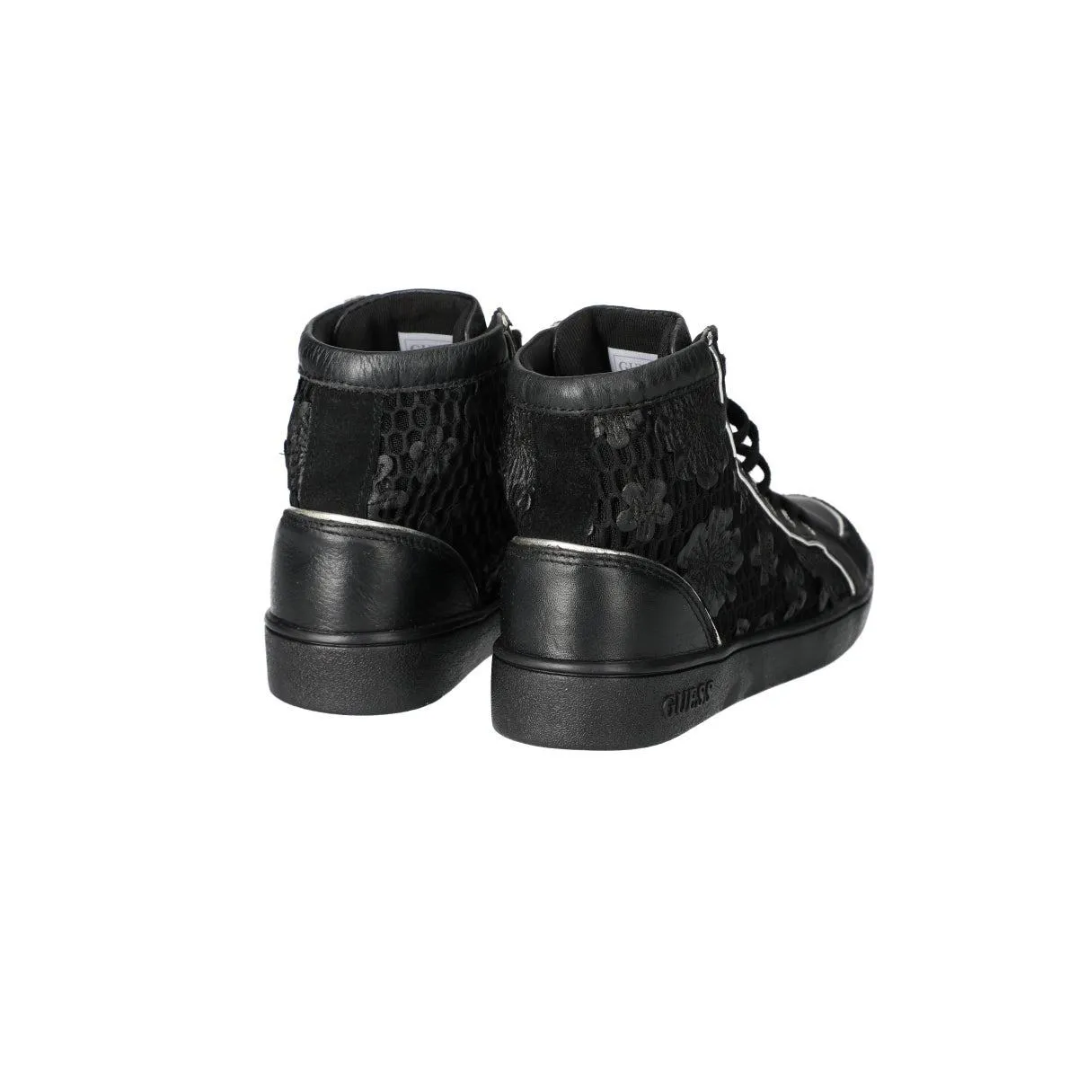 Guess Sneakers Fabric Black Colour For Kids