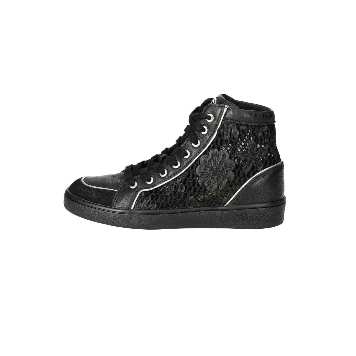 Guess Sneakers Fabric Black Colour For Kids