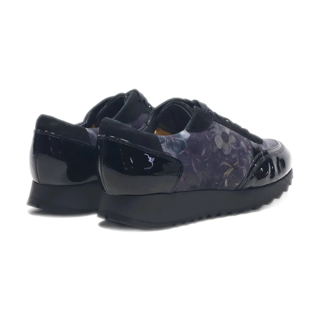 Hassia Low-Top Sneakers Leather Black Colour For Women