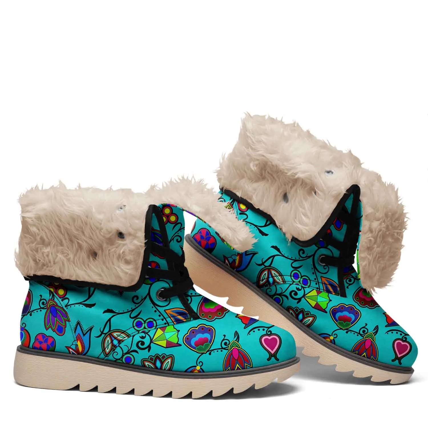 Indigenous Paisley Sky Polar Winter Boots