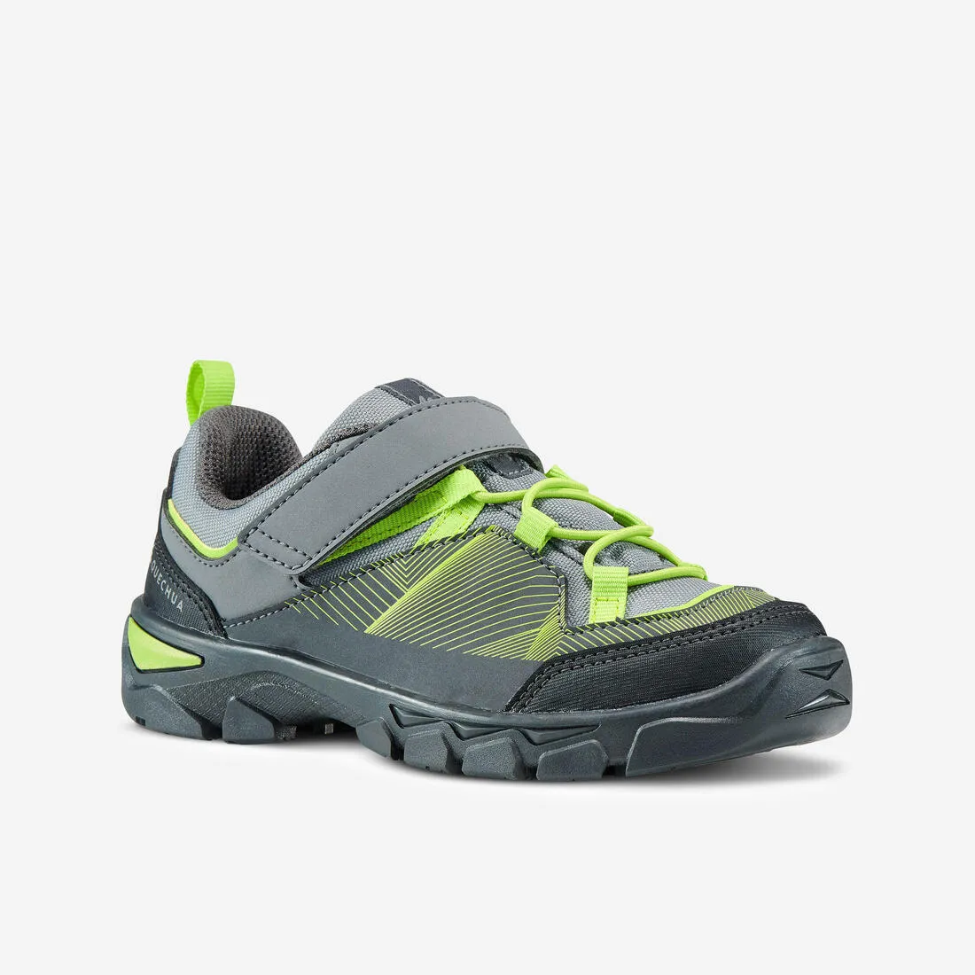 Kids' Velcro Hiking Shoes MH120 LOW 28 to 34