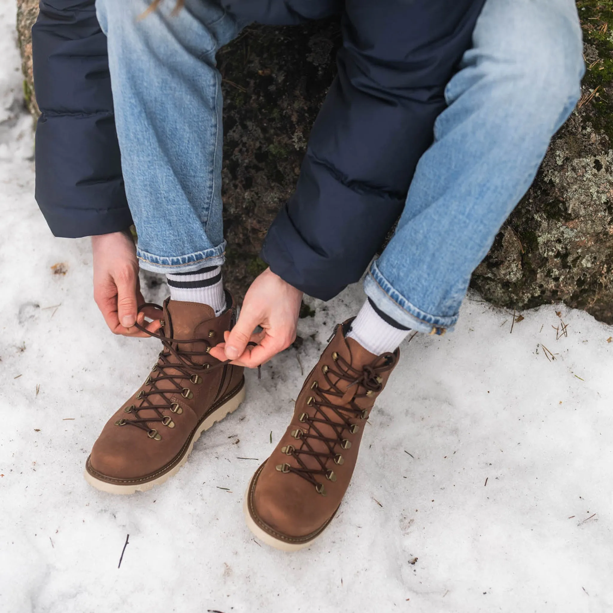 LUKKI Men’s Zero Waste ankle boots