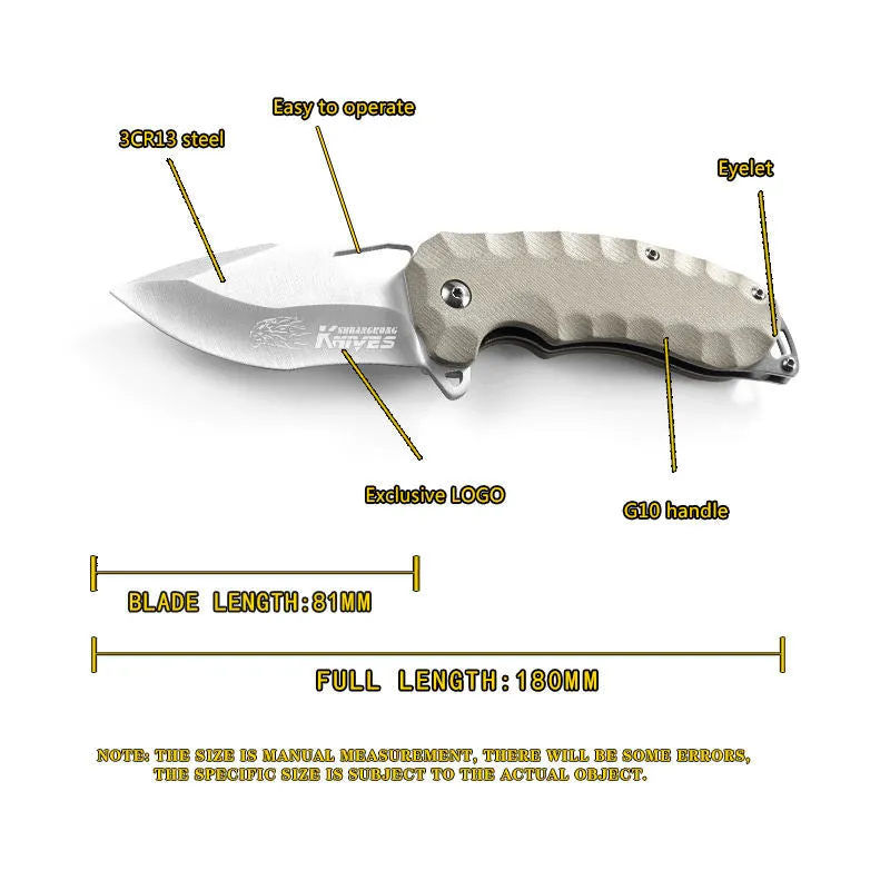 New Product Ideas 2022 Bench Style Folding Pocket Knife Outdoor Camp Survival Tool Hunting Hiking Self Defense Rescue Knife