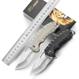 New Product Ideas 2022 Bench Style Folding Pocket Knife Outdoor Camp Survival Tool Hunting Hiking Self Defense Rescue Knife