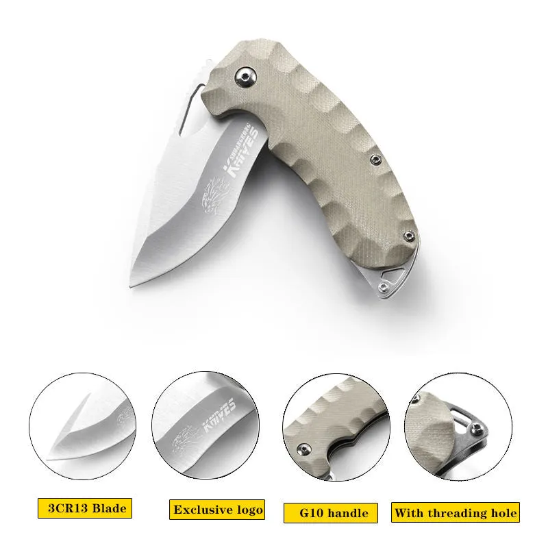 New Product Ideas 2022 Bench Style Folding Pocket Knife Outdoor Camp Survival Tool Hunting Hiking Self Defense Rescue Knife