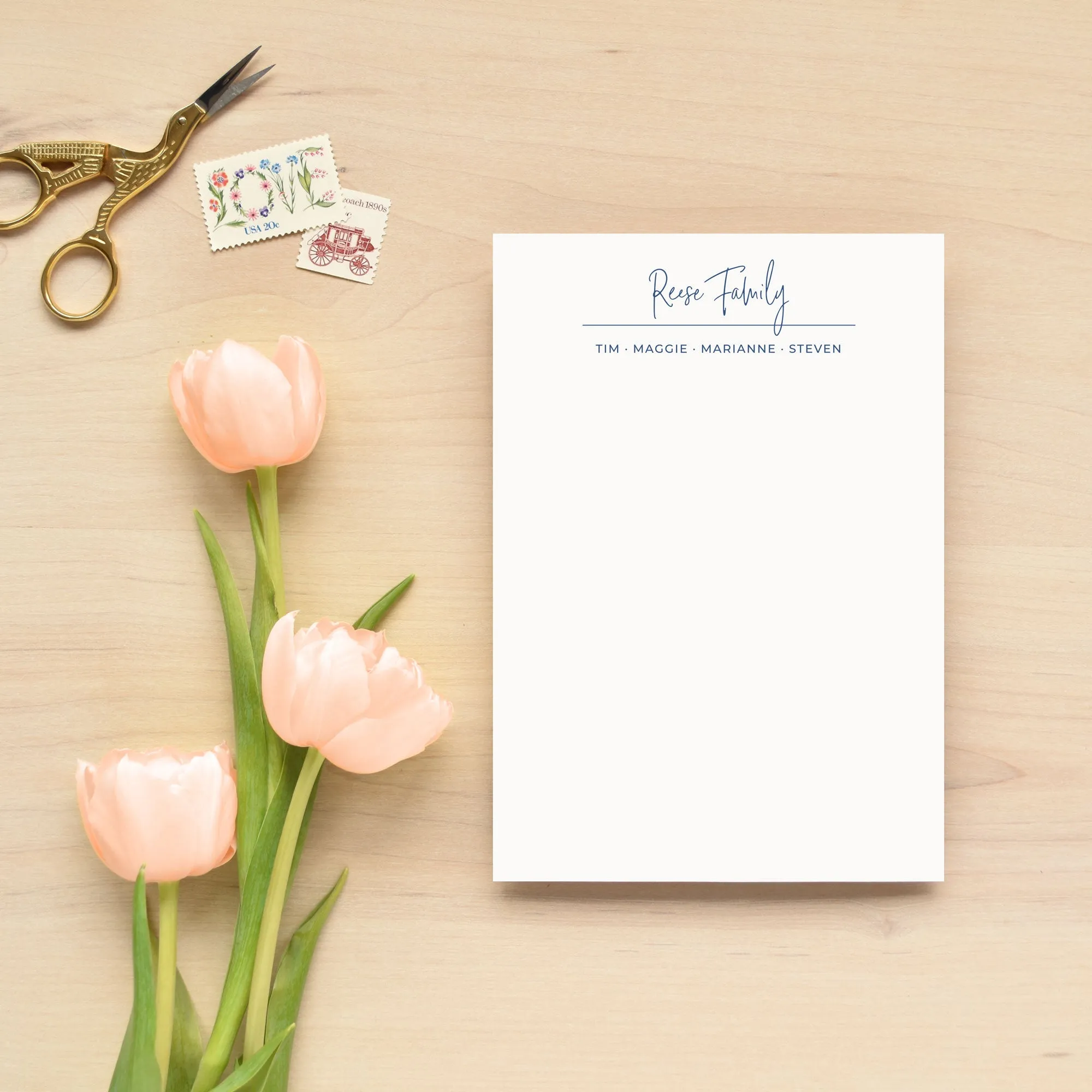 Suite Family Personalized Notepad