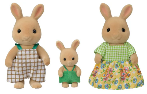 Sylvanian Families Sunny Rabbit Family