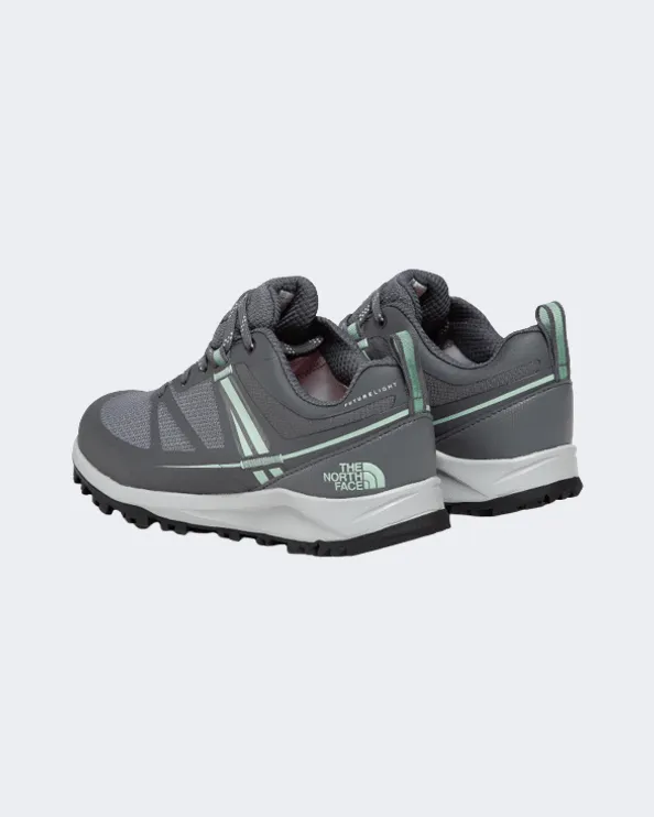 The North Face Litewave Futurelight Women Hiking Shoes Grey/Green