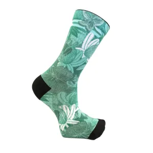 The Trail Co. Running Socks | Green Bloom