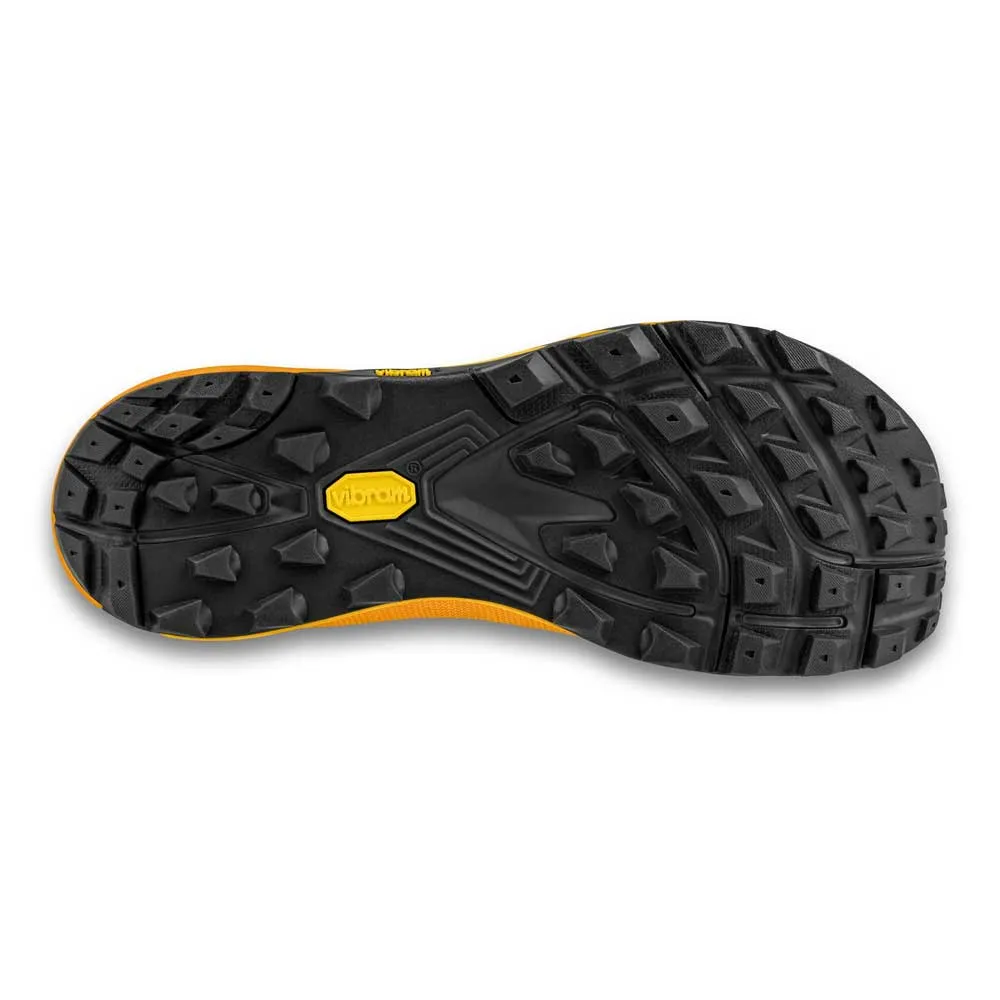 Topo Mountain Racer 2 Mens Trail Running Shoe - Mango/Black