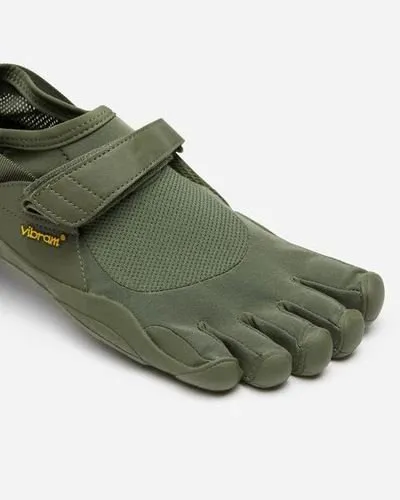 Vibram KSO VINTAGE Mens Five Fingers Shoes Barefoot Feel Footwear - Military Green